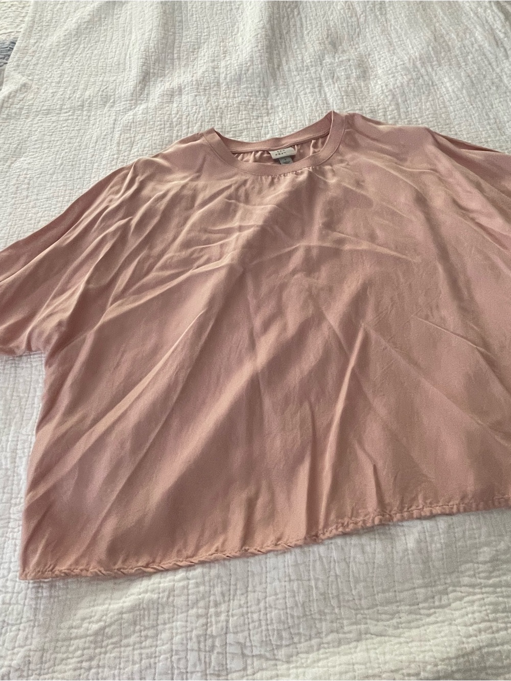 a new day Blush Pink Sleeveless Blouse